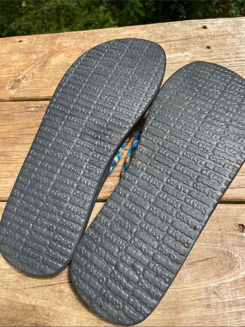 CORKYS ROPE FLIP-FLOPS sz 8 - Picture 4 of 9